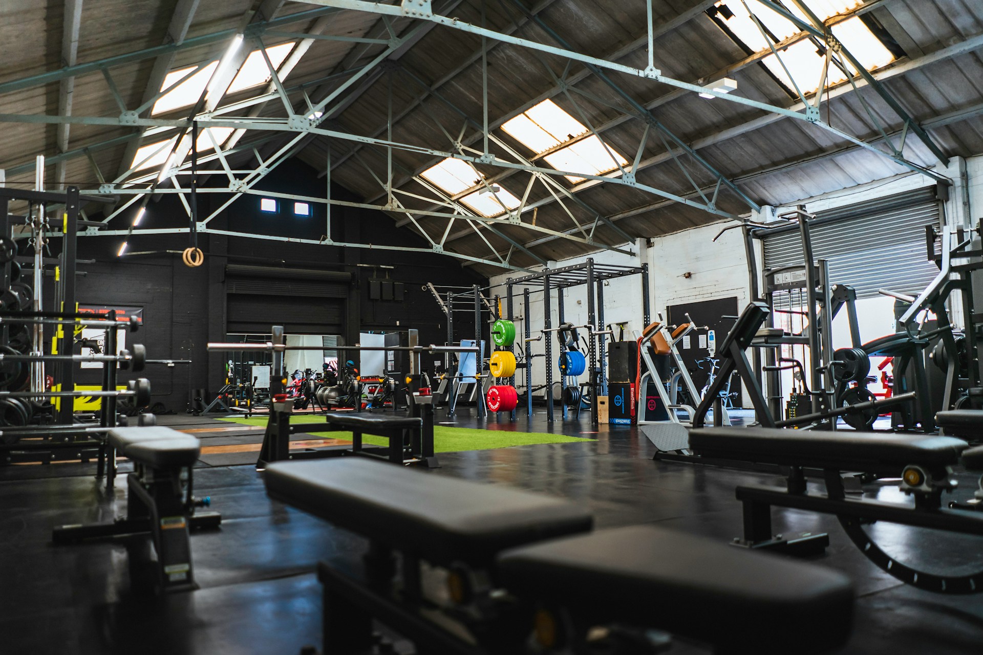 Photo of an empty gym.